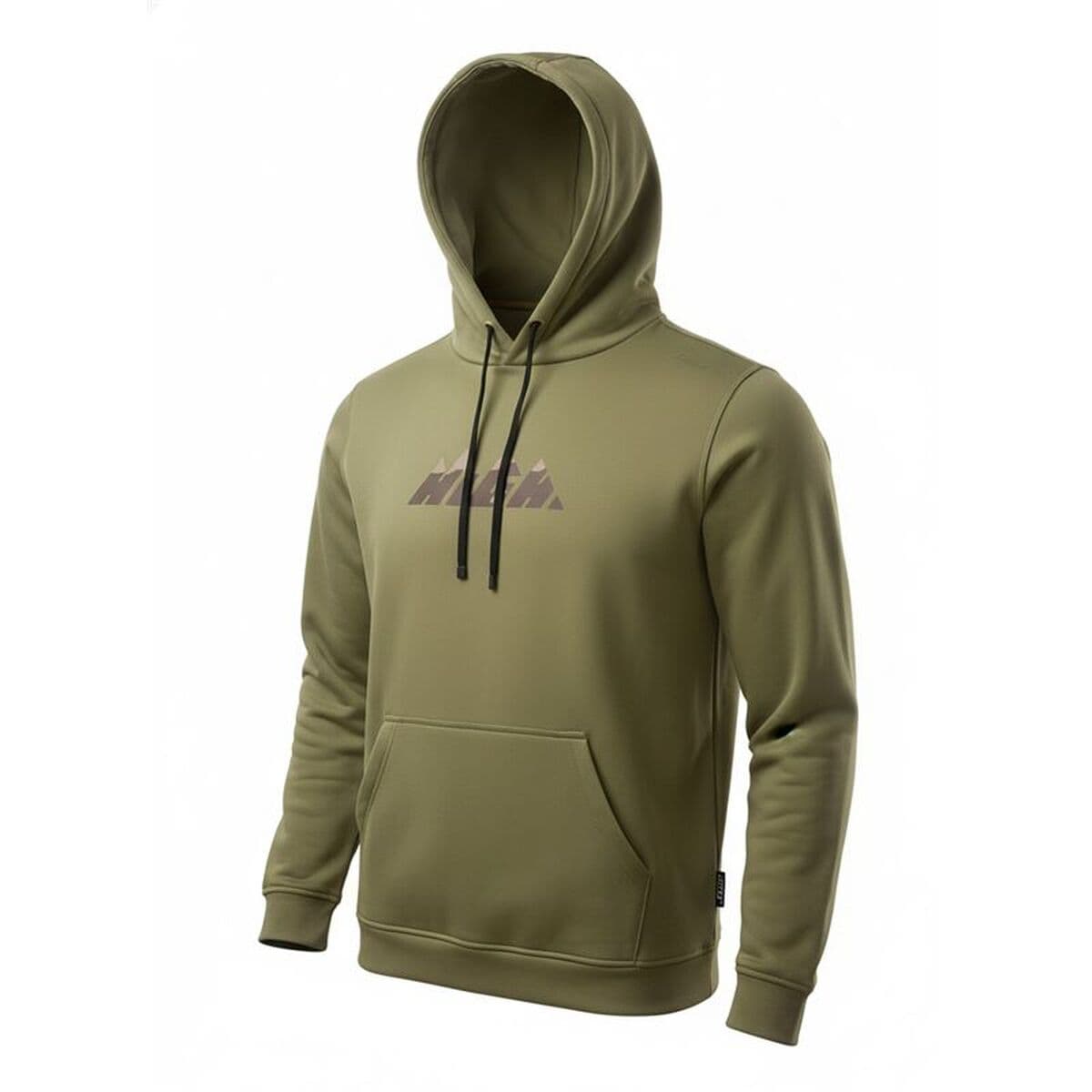 Felpa con Cappuccio Uomo Joluvi Hoodie High Oliva