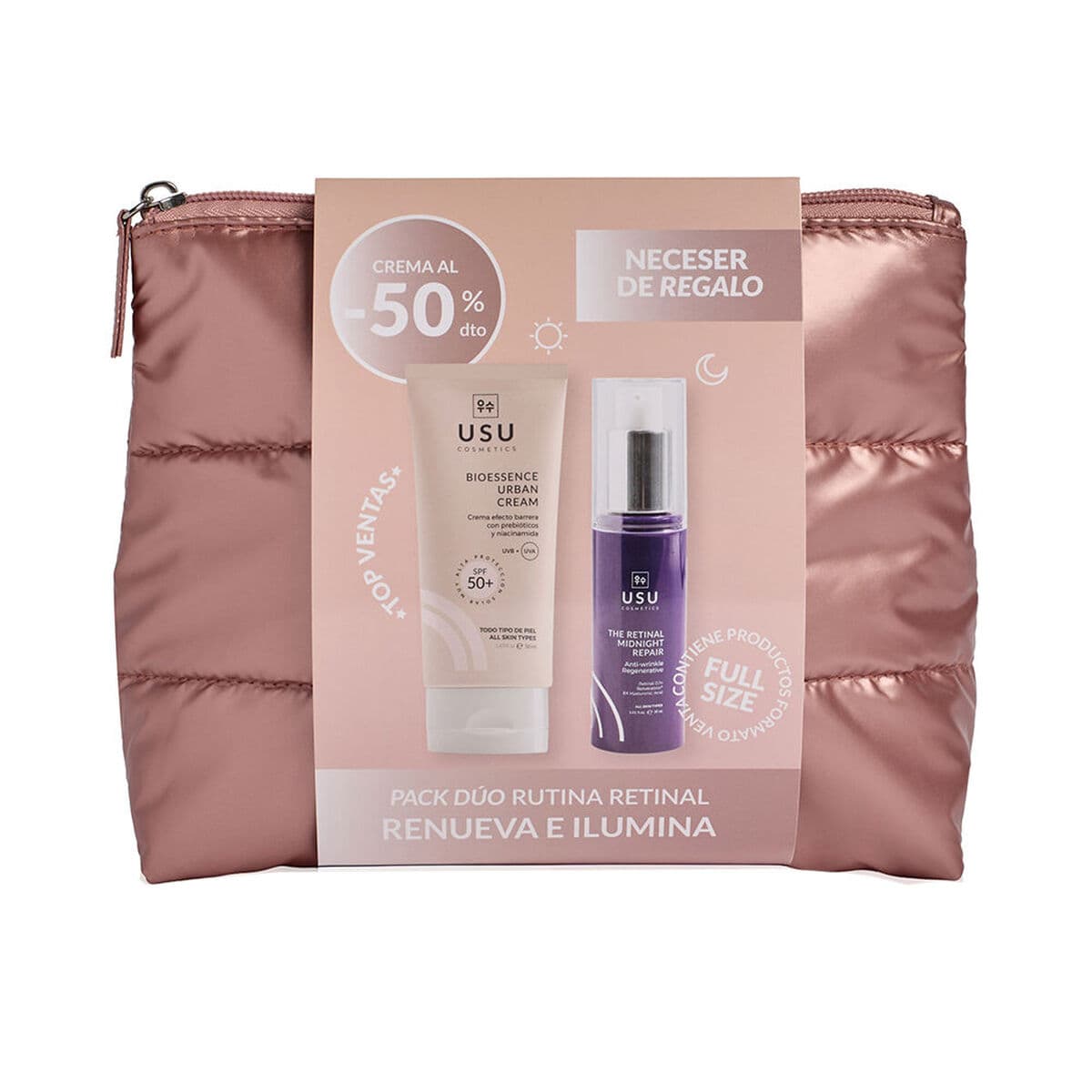 Cofanetto Cosmetica Donna USU Cosmetics USU COSMETICS ANTIEDAD 3 Pezzi