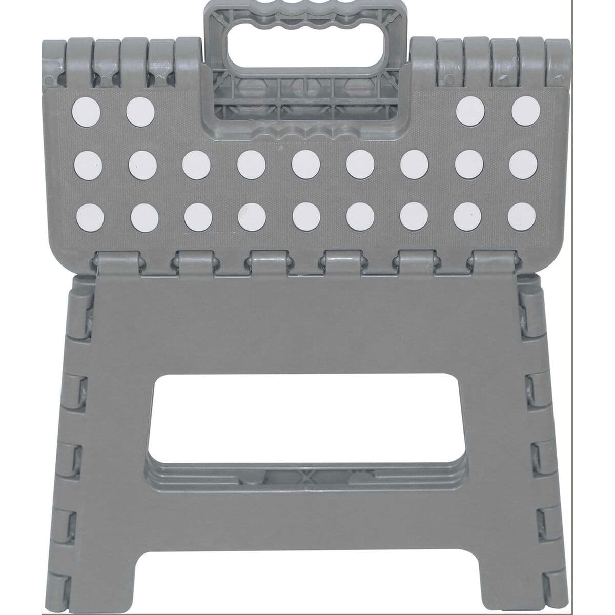 Sgabello Step Marbueno Grigio 26 x 33 x 27 cm Pieghevole