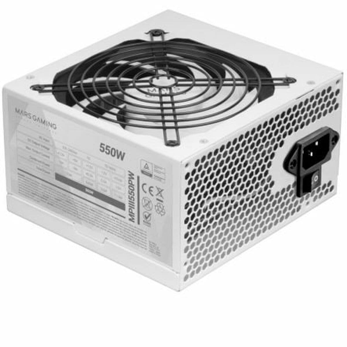 Fonte di Alimentazione Mars Gaming MPIII550PW