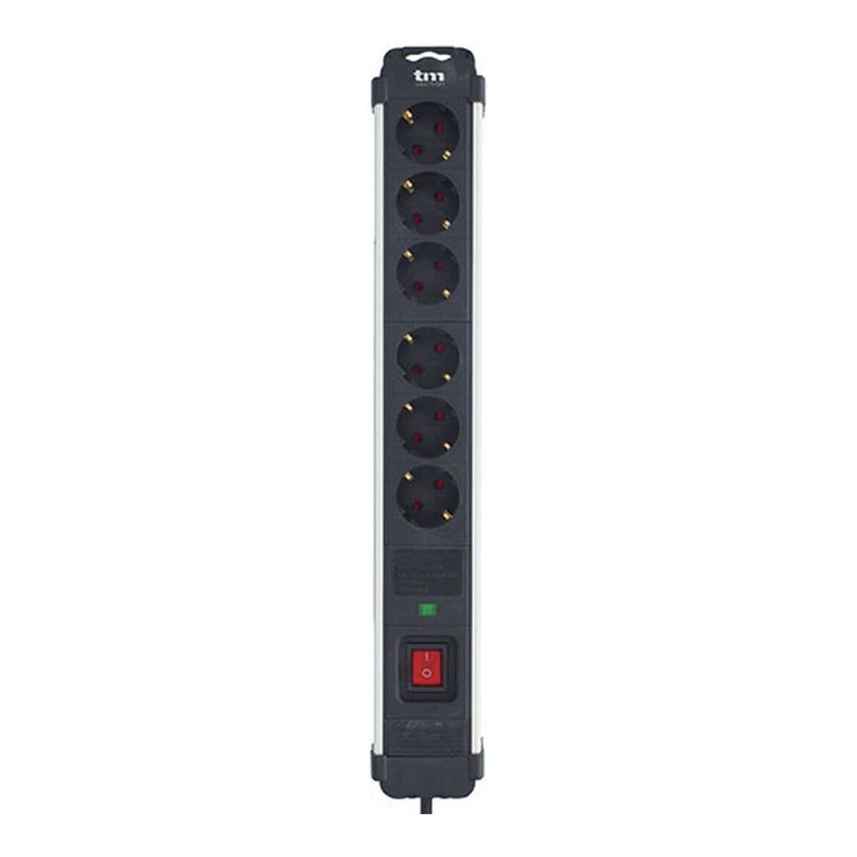 Multipresa 6 Prese con Interruttore TM Electron TMUAD406