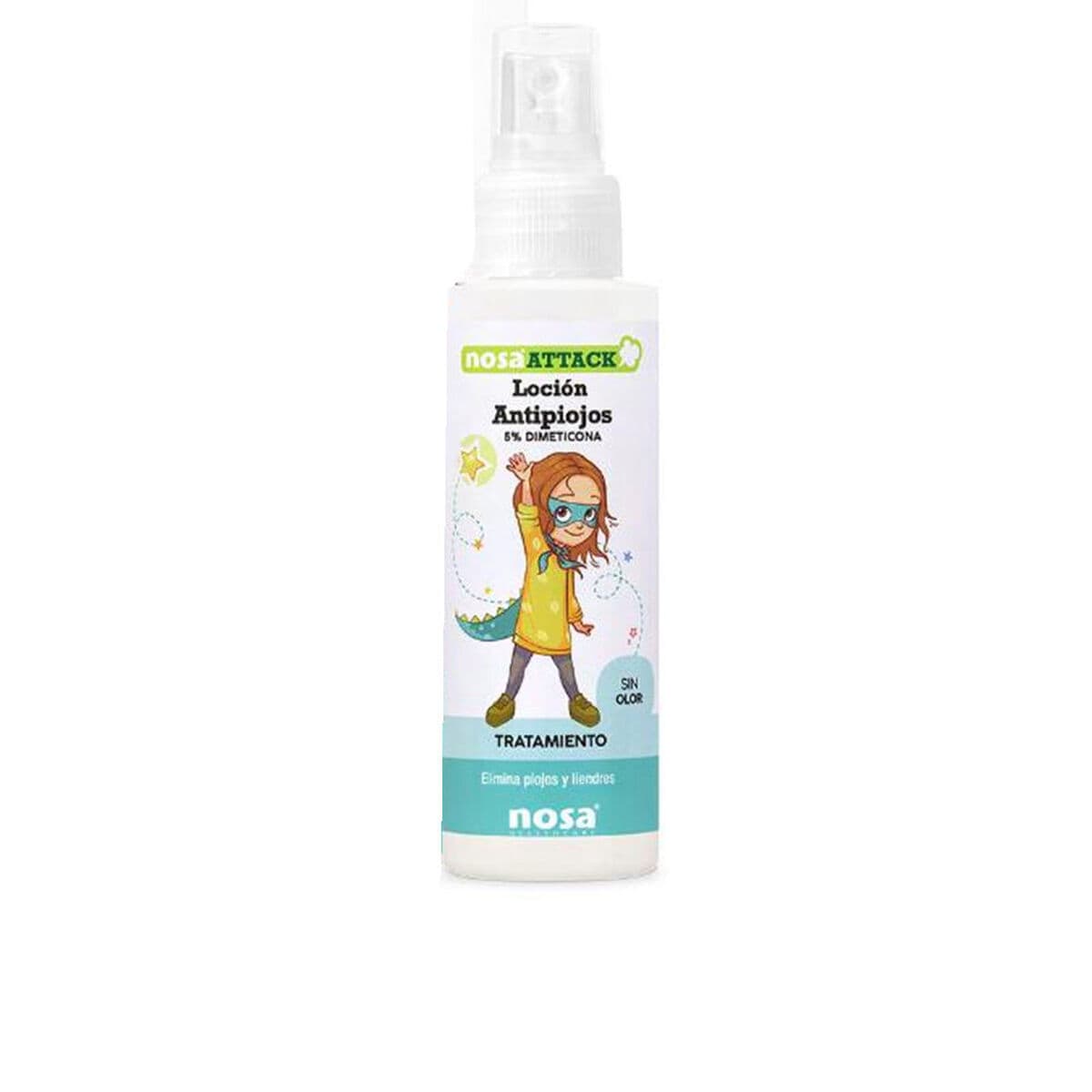 Lozione Contro i Pidocchi Nosa Healthcare ATTACK 100 ml