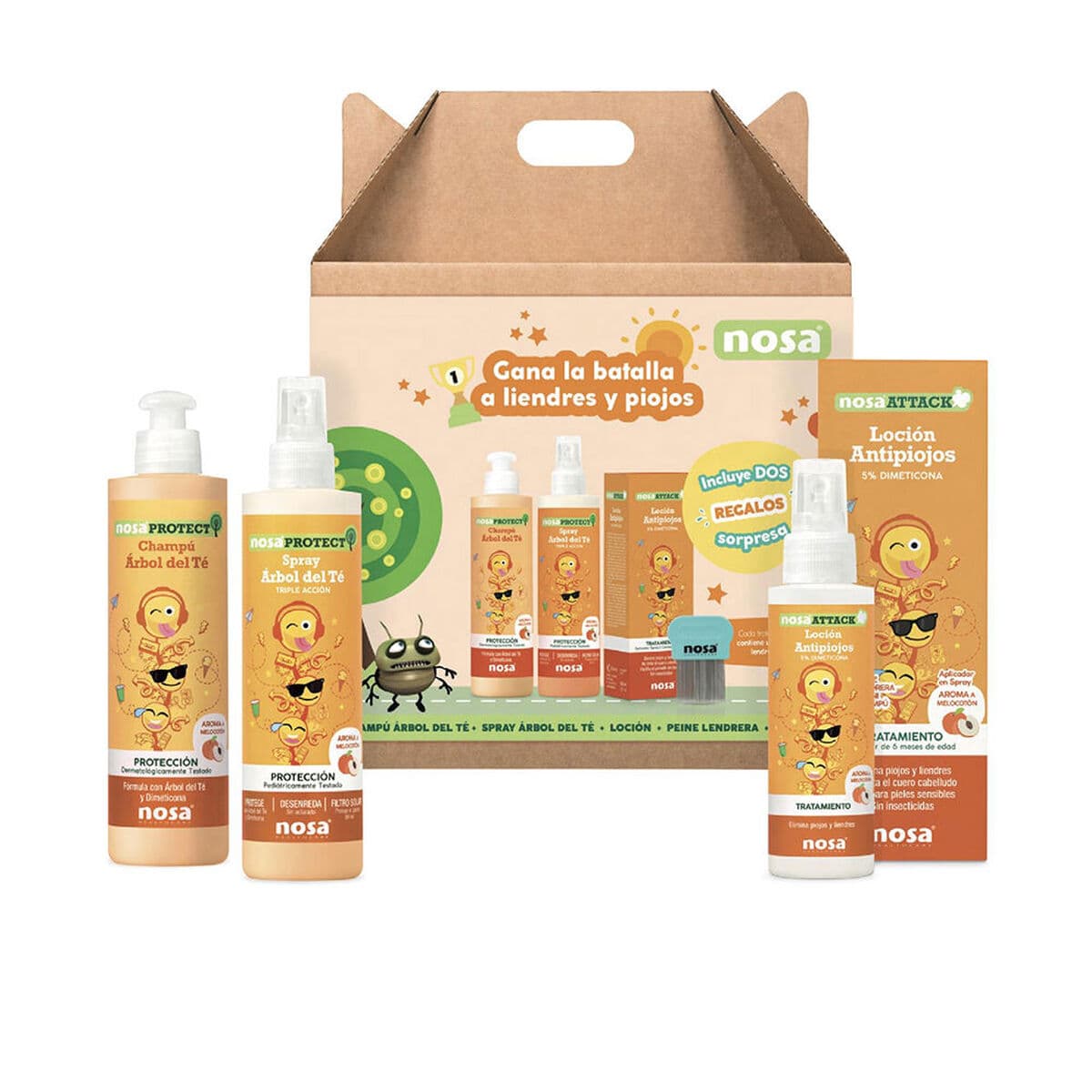 Set di igiene Nosa Healthcare PROTECT 4 Pezzi