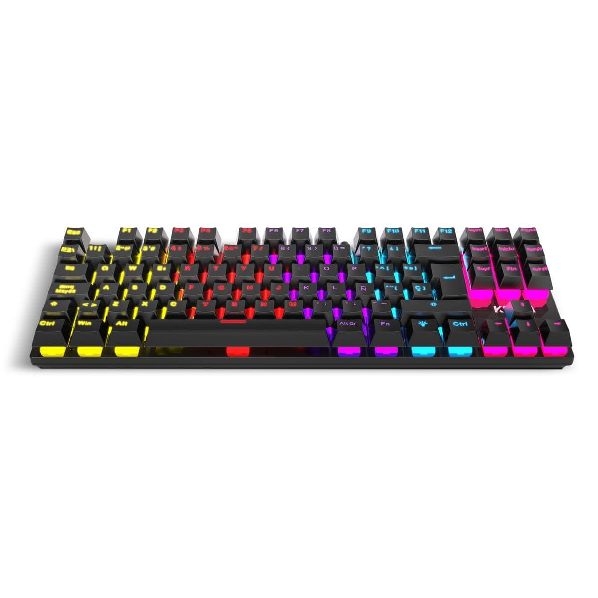 Tastiera Krom Kasic TKL Nero LED RGB Retroilluminato