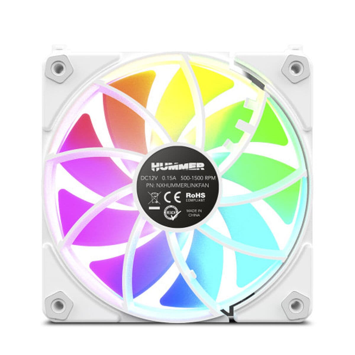 Ventola da Case Nox-Xtreme HUMMER EASYLINK ARGB Ø 12 cm (1 Unità)