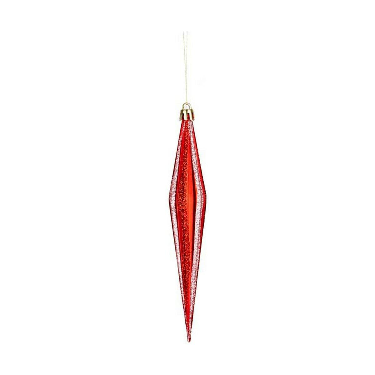 Decorazione Natalizia Krist+ Rosso PVC 8,5 x 3,5 x 19 cm Affusolato