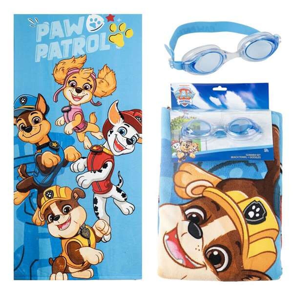 Telo da Mare The Paw Patrol Azzurro