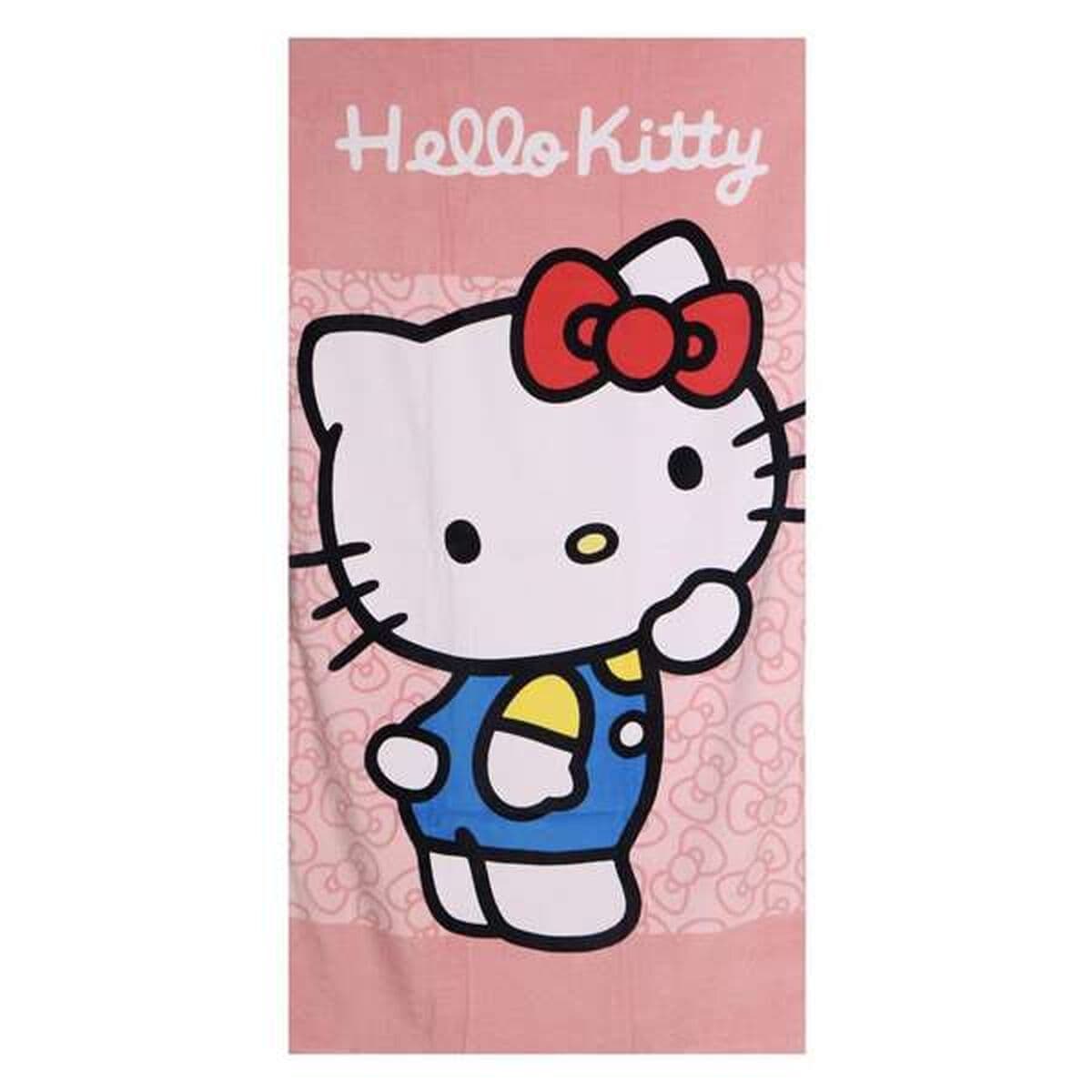Telo da Mare Hello Kitty Rosa 70 x 140 cm