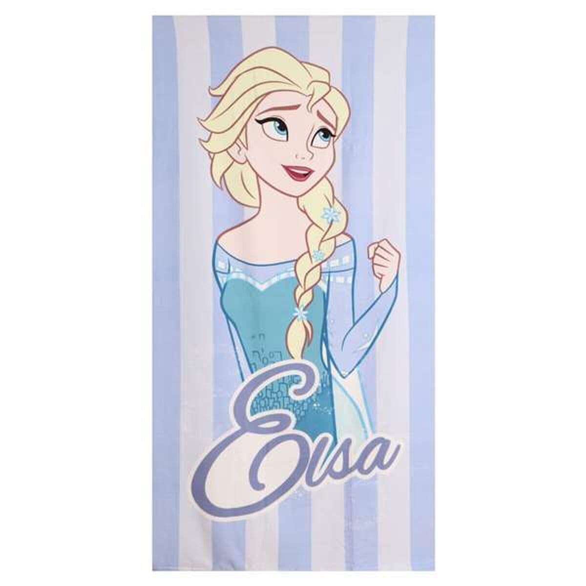 Telo da Mare Frozen Azzurro Chiaro 70 x 140 cm