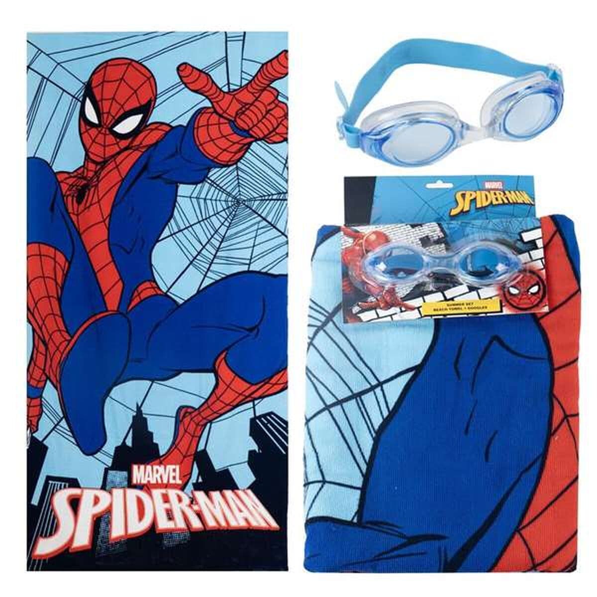 Telo da Mare Spider-Man Blu scuro
