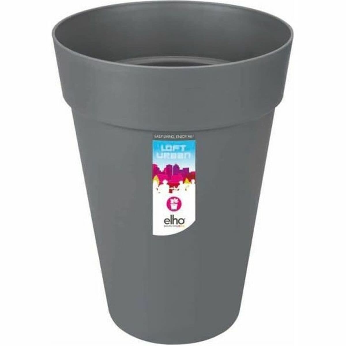 Vaso Elho Grigio Rotonda Ø 35 cm