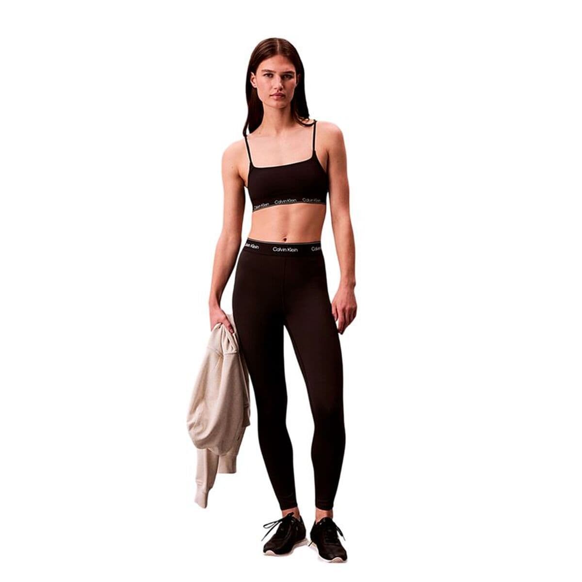 Leggings Sportivo da Donna Calvin Klein Nero