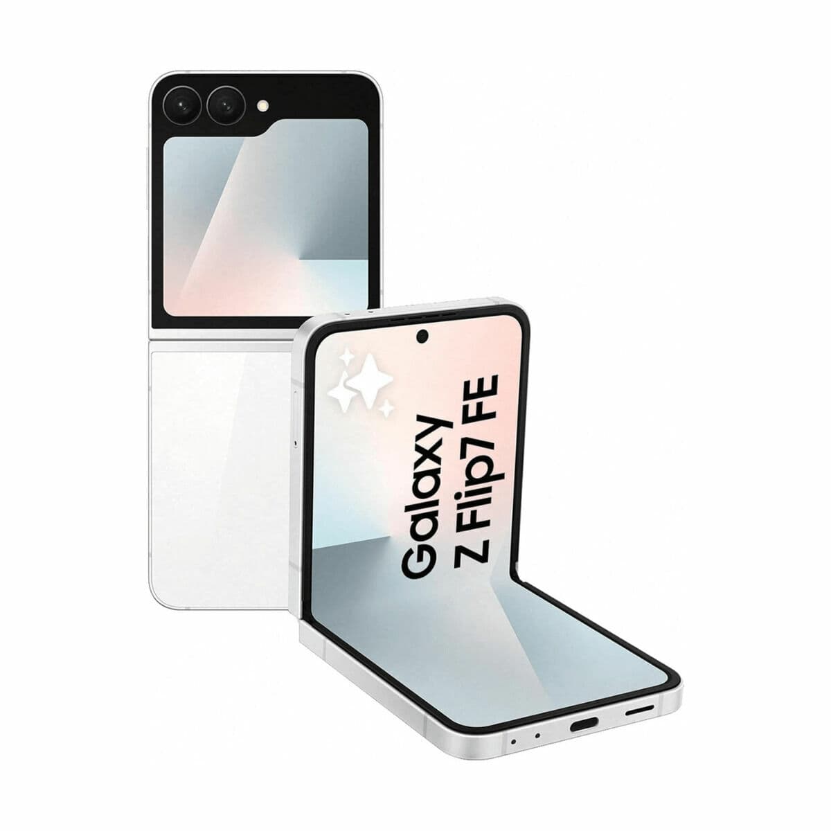 Smartphone Samsung Galaxy Z Flip7 FE 5G SM-F761B 6,7" Octa Core 8 GB RAM 256 GB Bianco