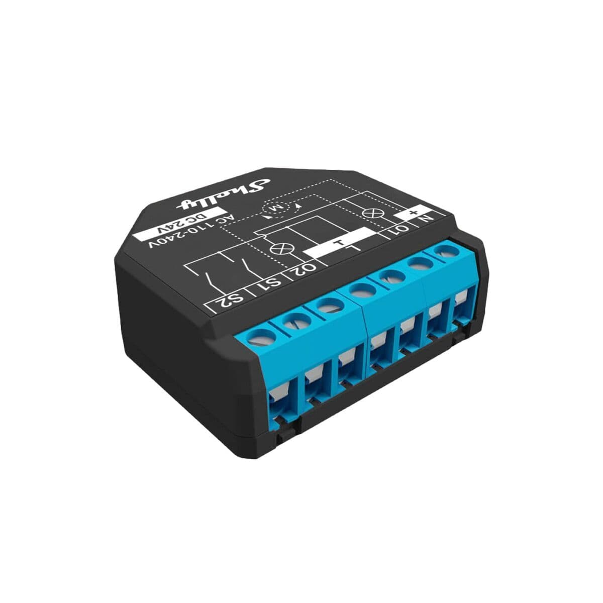 Modulo interruttore Wi-Fi Shelly Plus 2PM WLAN 240 V WiFi