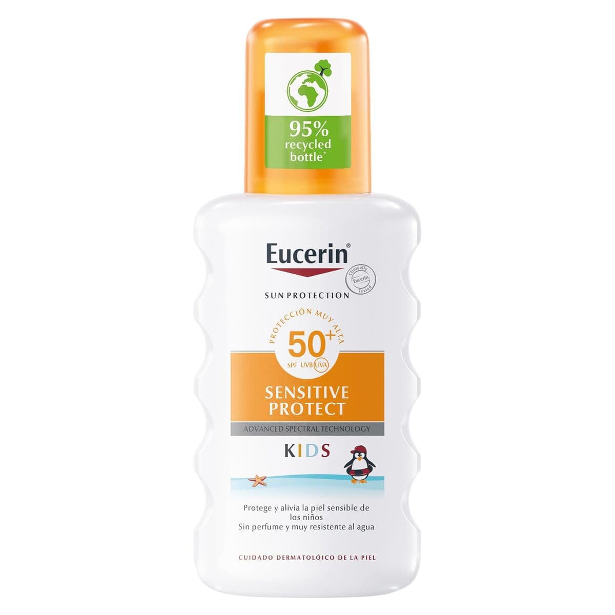 Spray solare per bambini Eucerin Sensitive Protect Kids Spf 50+ 200 ml