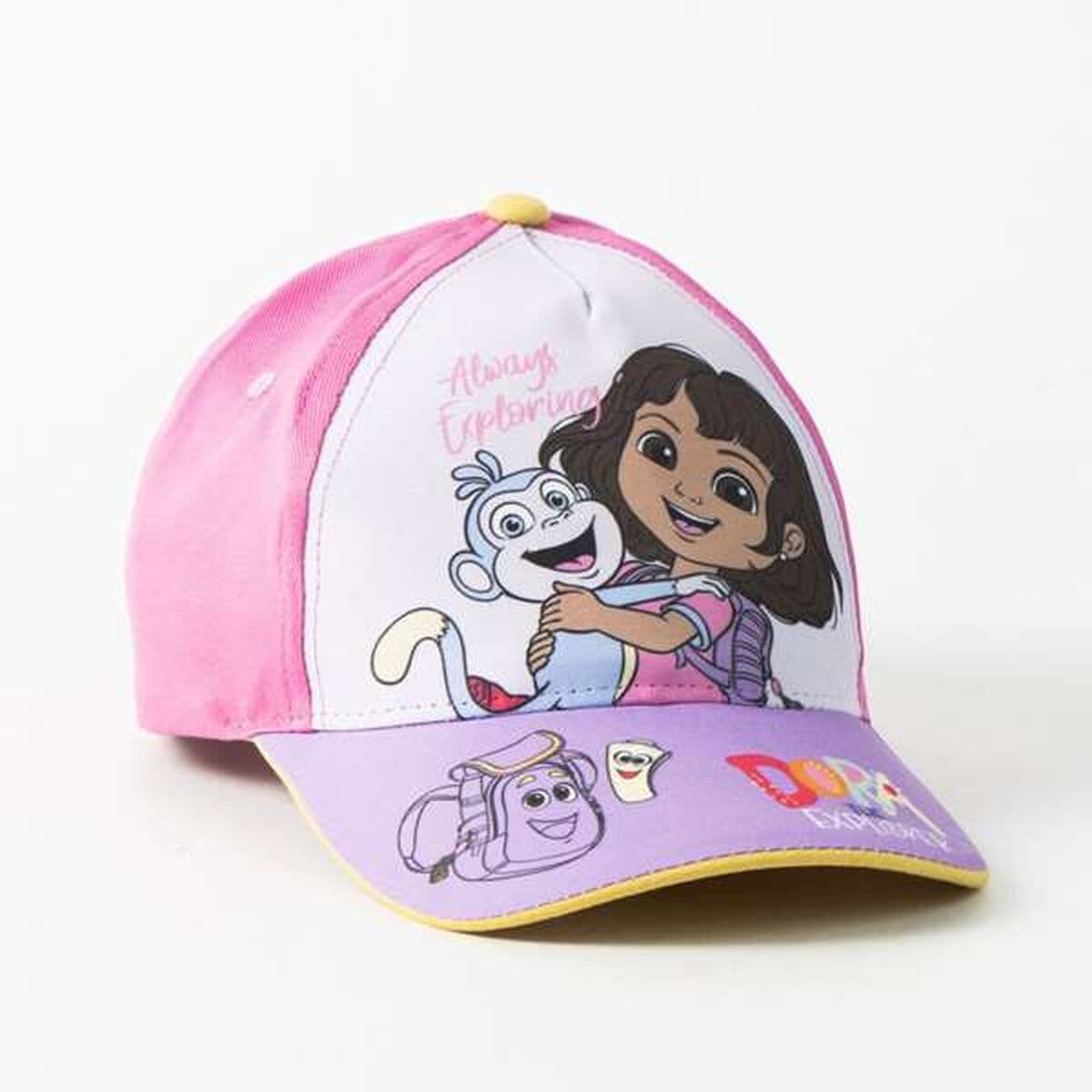 Cappellino per Bambini Dora The Explorer Rosa
