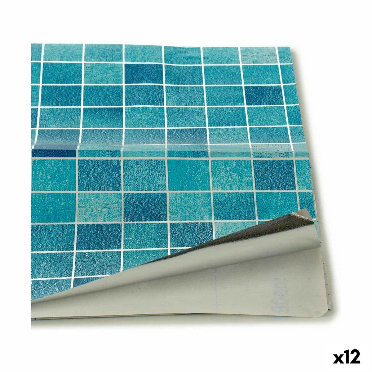 Carta adesiva Quadrati 60 x 90 x 1 cm 12 Unità