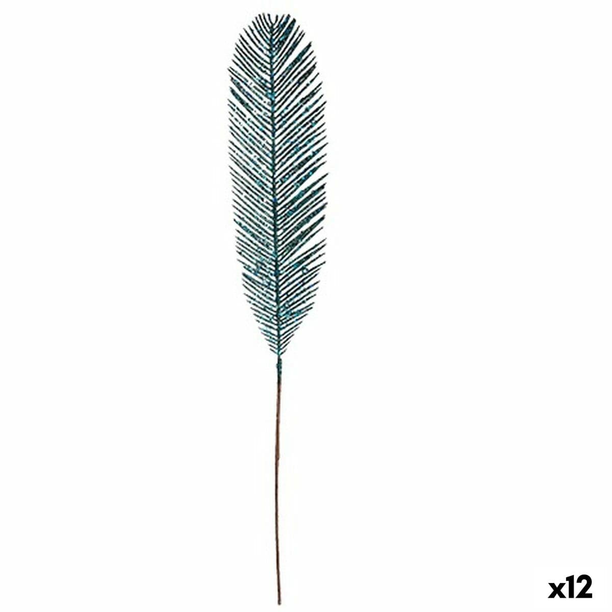 Decorazione Natalizia Krist+ Azzurro 10 x 1 x 71 cm (12 Unità)