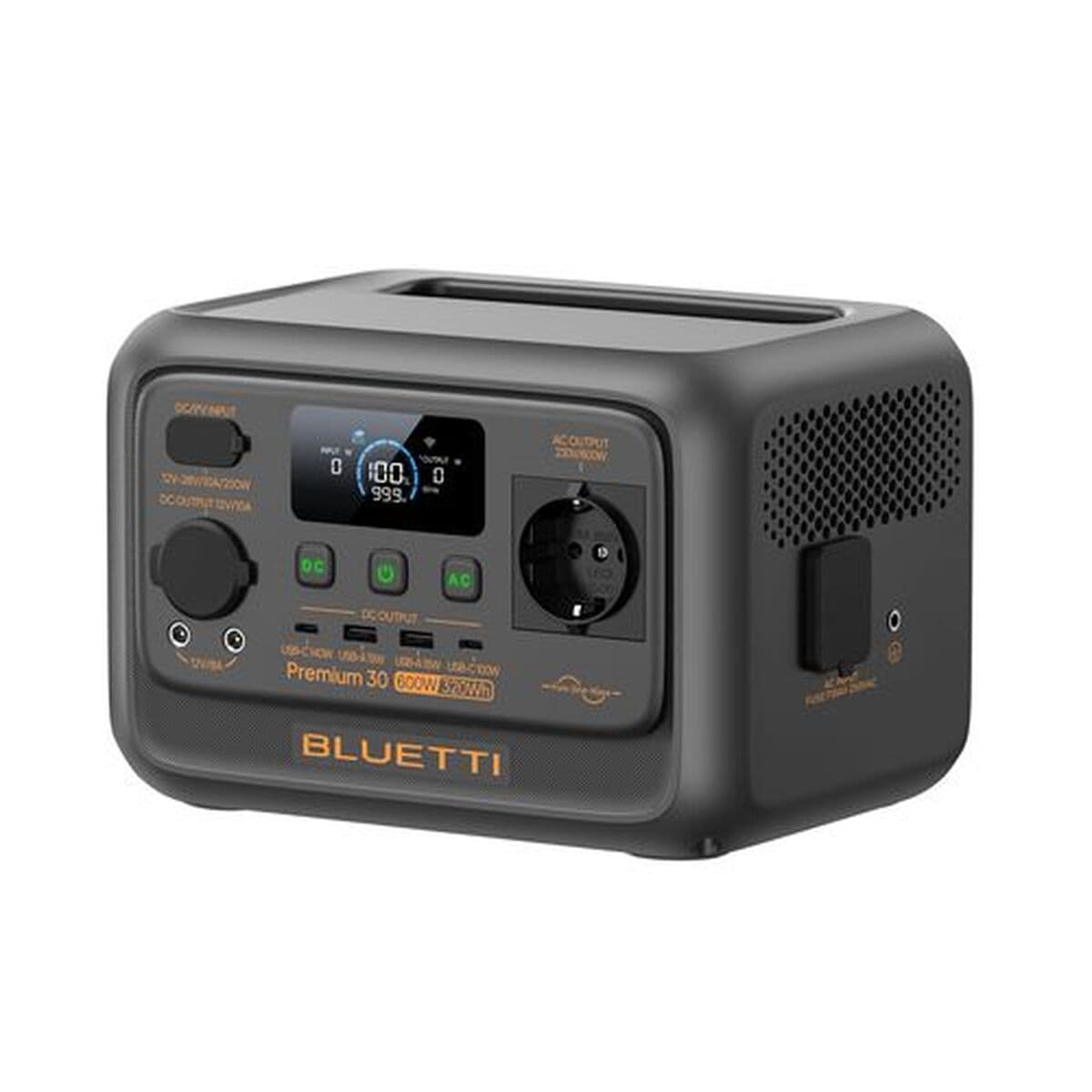 Stazione elettrica portatile Bluetti P-PR30V2-EU-GY-BL
