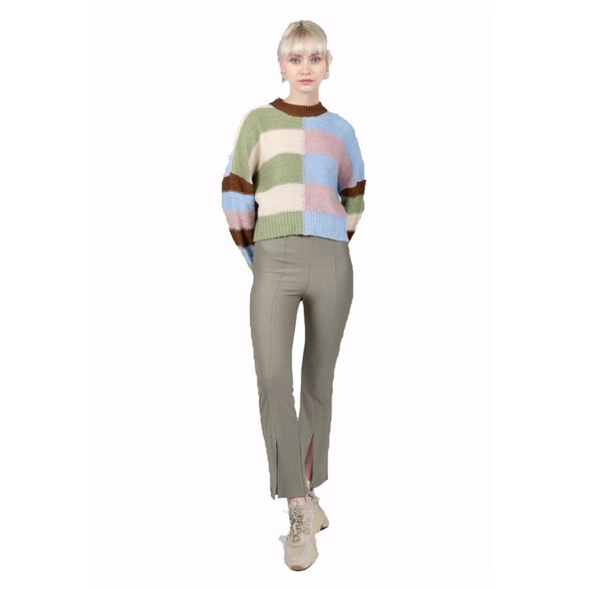 Pantaloni 24COLOURS Ciano