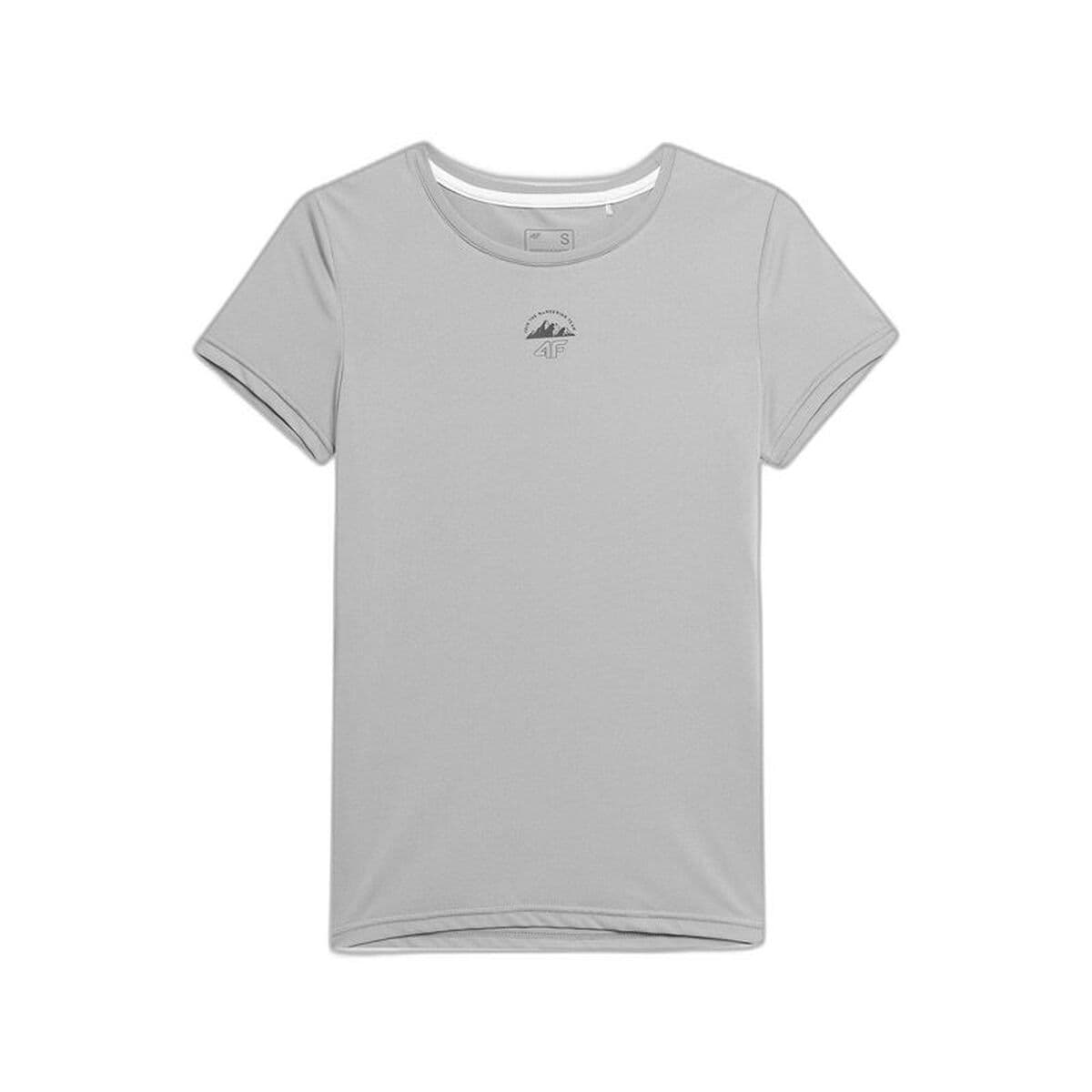 Maglia a Maniche Corte 4F Fnk F193 Grigio