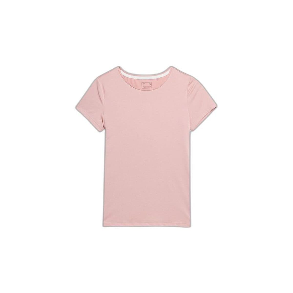 Maglia a Maniche Corte 4F Fnk F194 Rosa