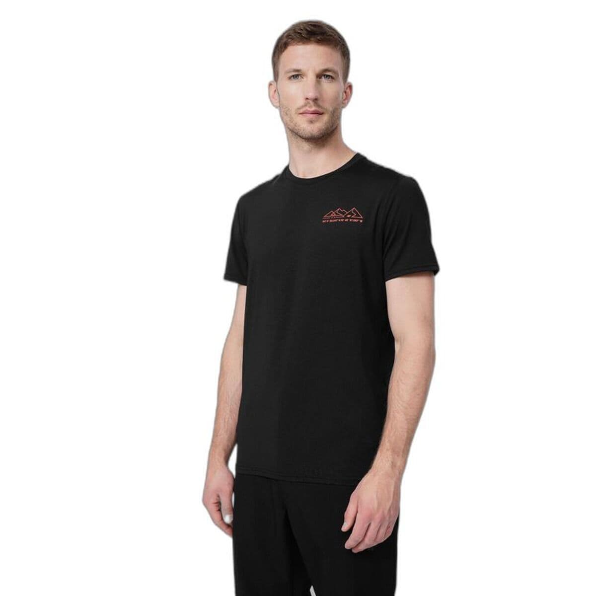 Maglia a Maniche Corte 4F Fnk M209 Nero