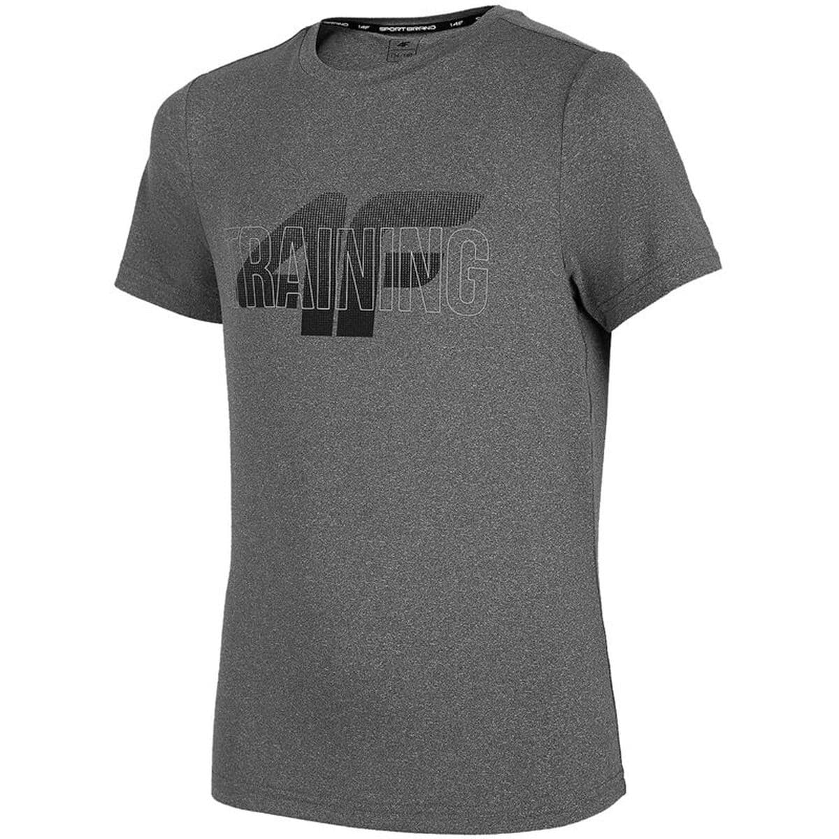 Maglia a Maniche Corte per Bambini 4F JTSMF001 Grigio