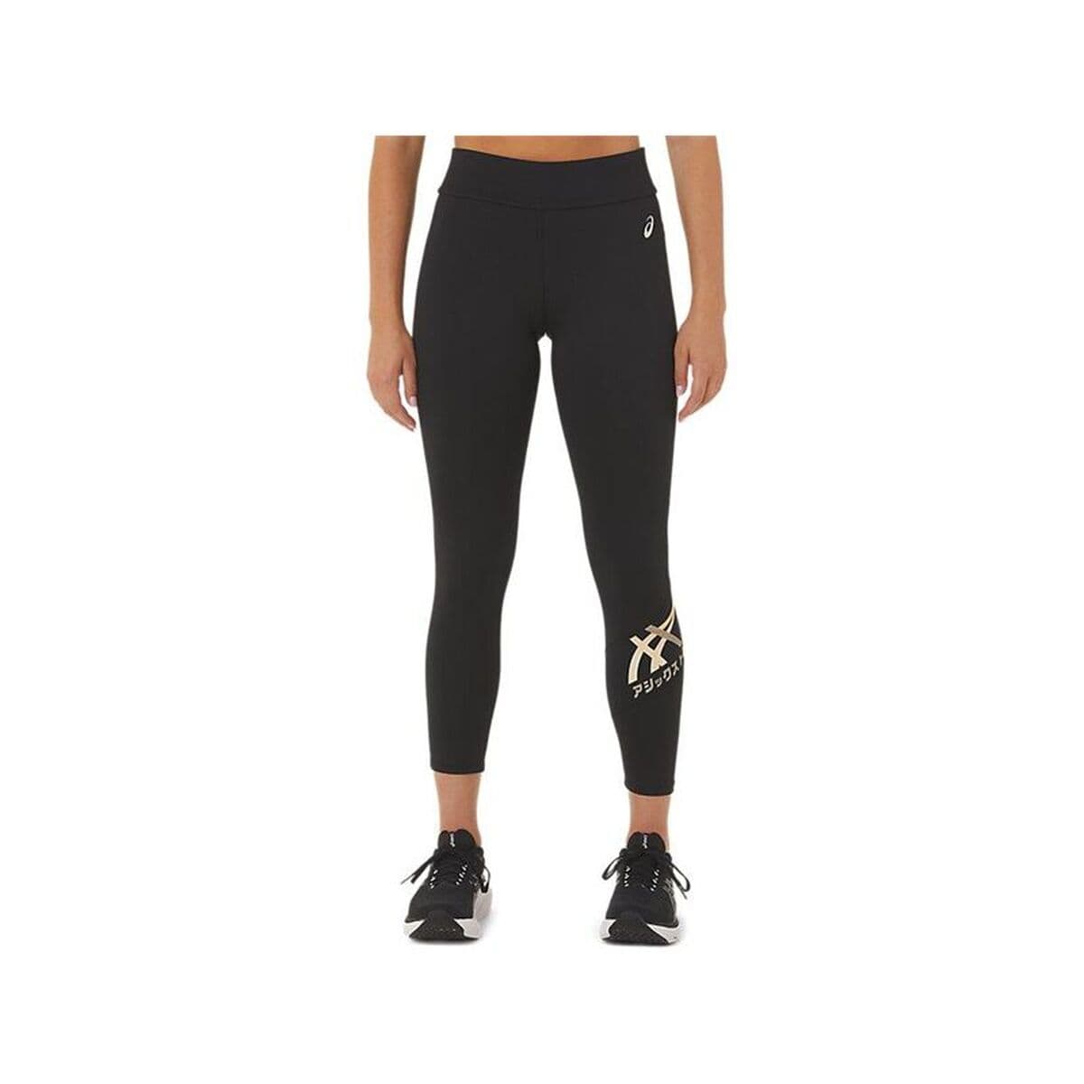 Leggings Sportivo da Donna Asics Tiger 7/8 Nero