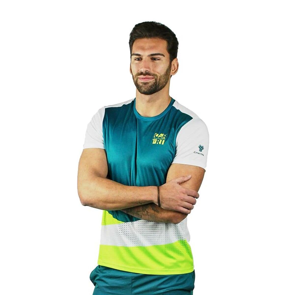 Maglia a Maniche Corte Uomo Cartri Lukman Verde