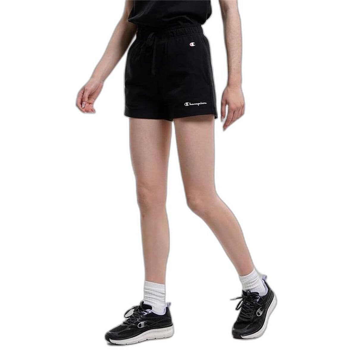 Pantaloncini Sportivi da Donna Champion Nero