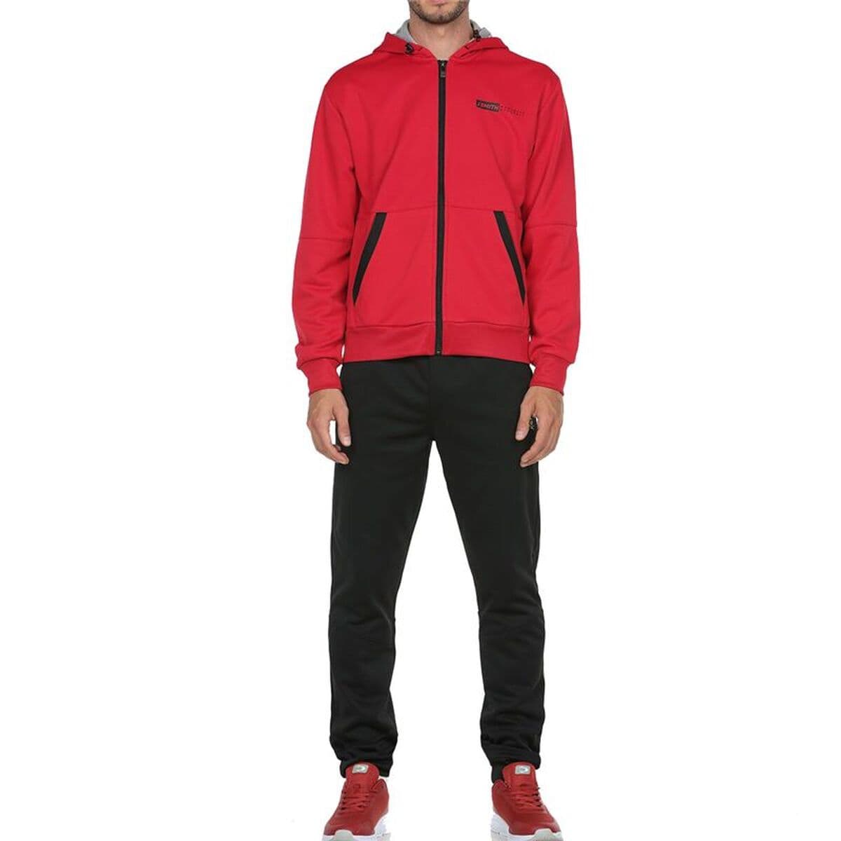 Completo Sportivo per Adulti John Smith Krien Rosso