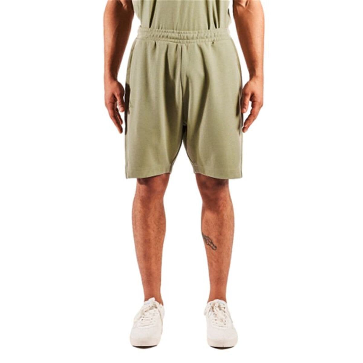 Pantaloni Corti Sportivi da Uomo Kappa Edric Giallo