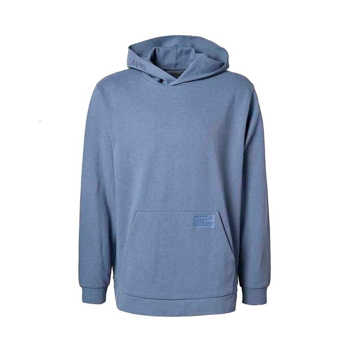Felpa con Cappuccio Uomo Kappa Edwyn Life Blue Indaco