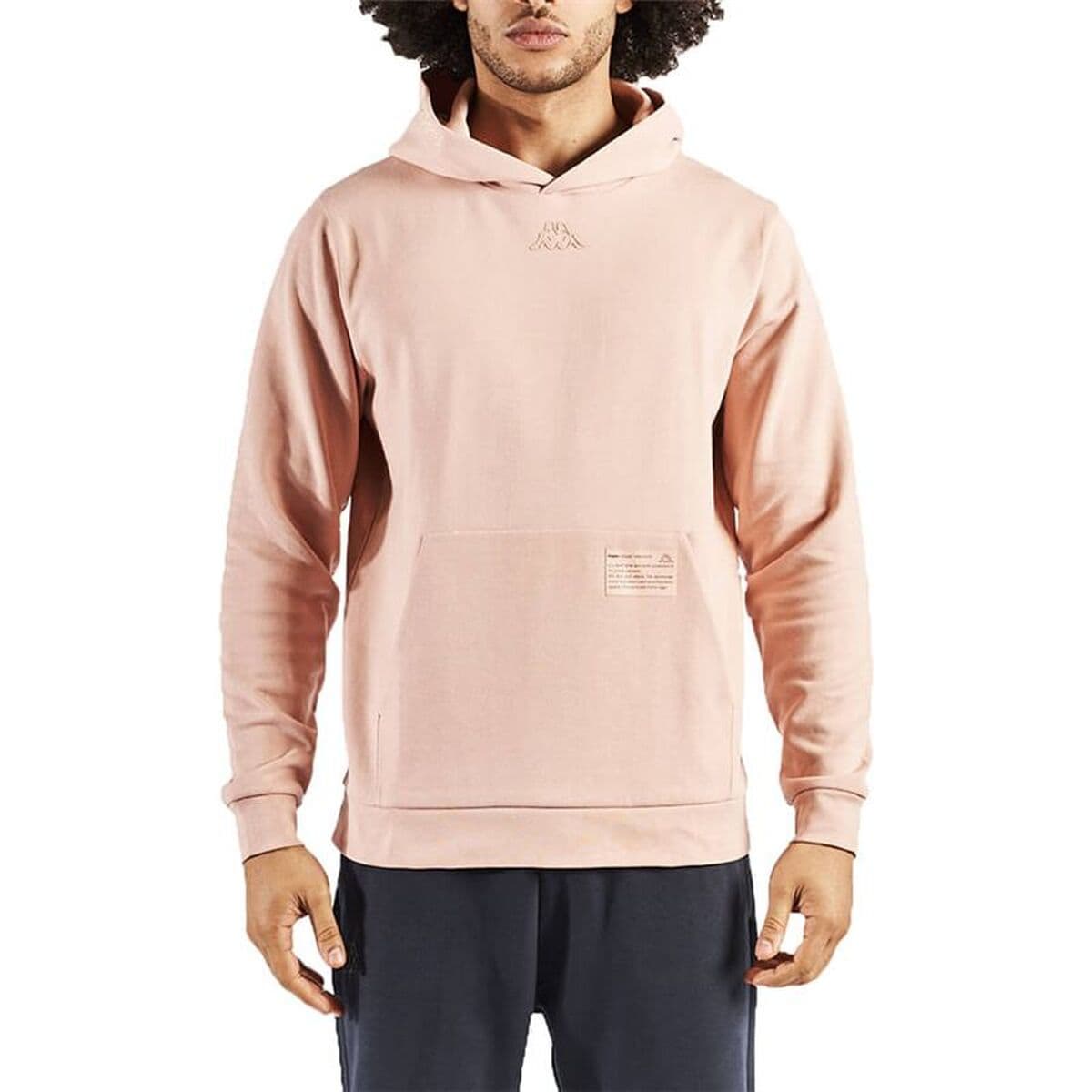 Felpa con Cappuccio Uomo Kappa Edwyn Life Rosa
