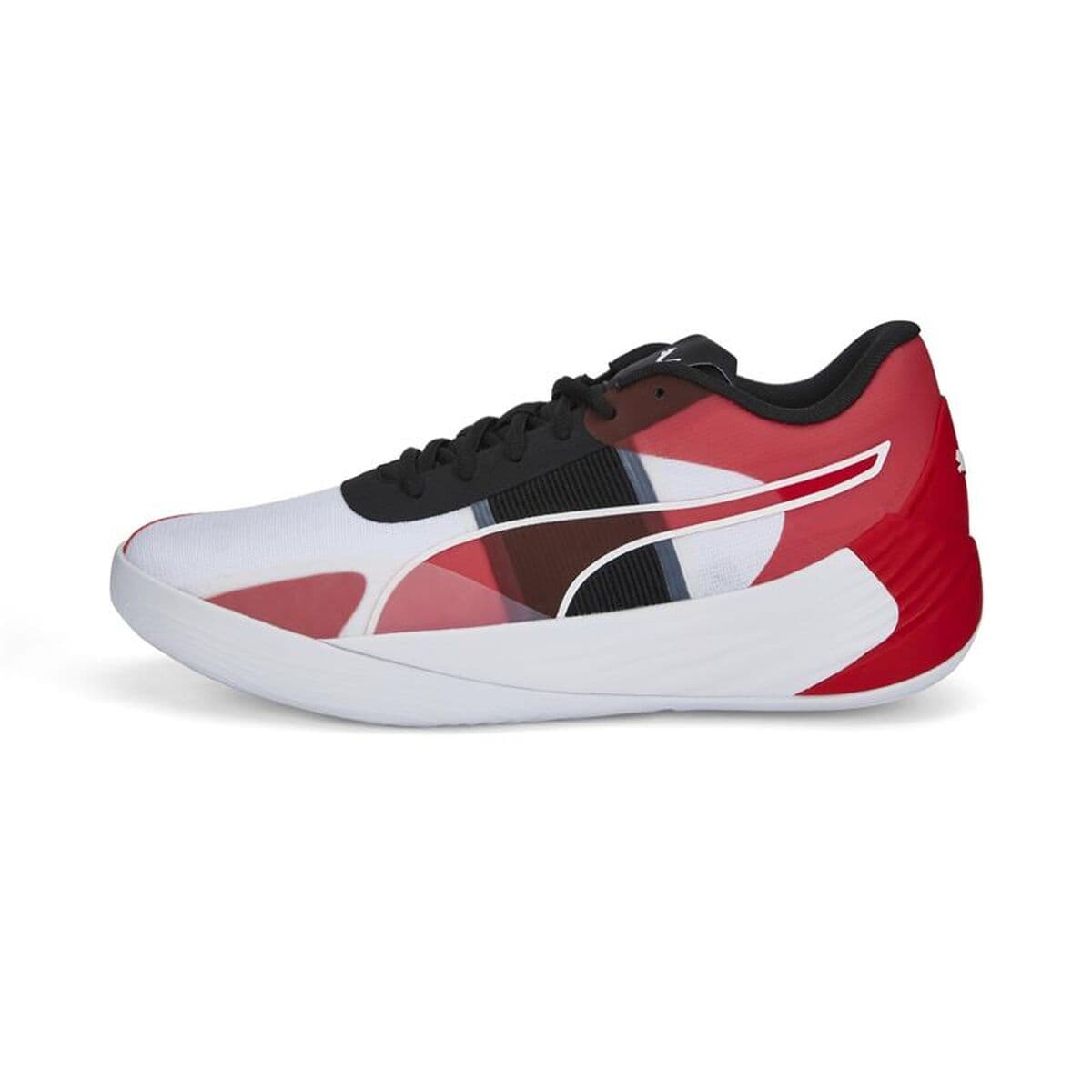 Scarpe da Basket per Adulti Puma Fusion Nitro Team Bianco