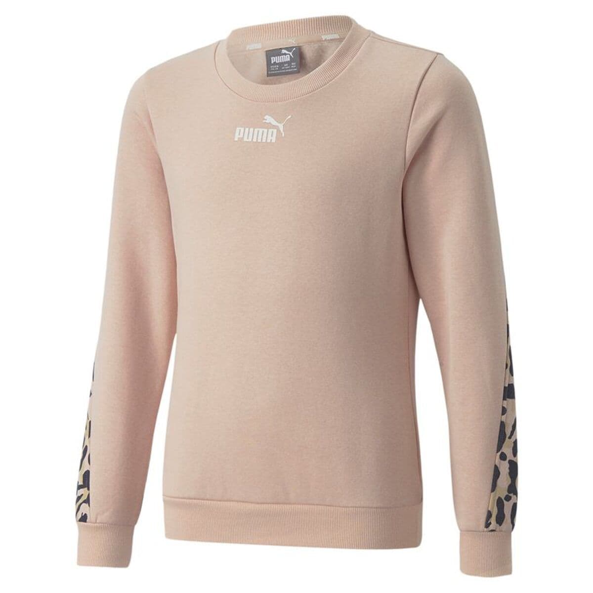 Felpa senza Cappuccio da Bambina Puma Alpha Crew Neck Rosa