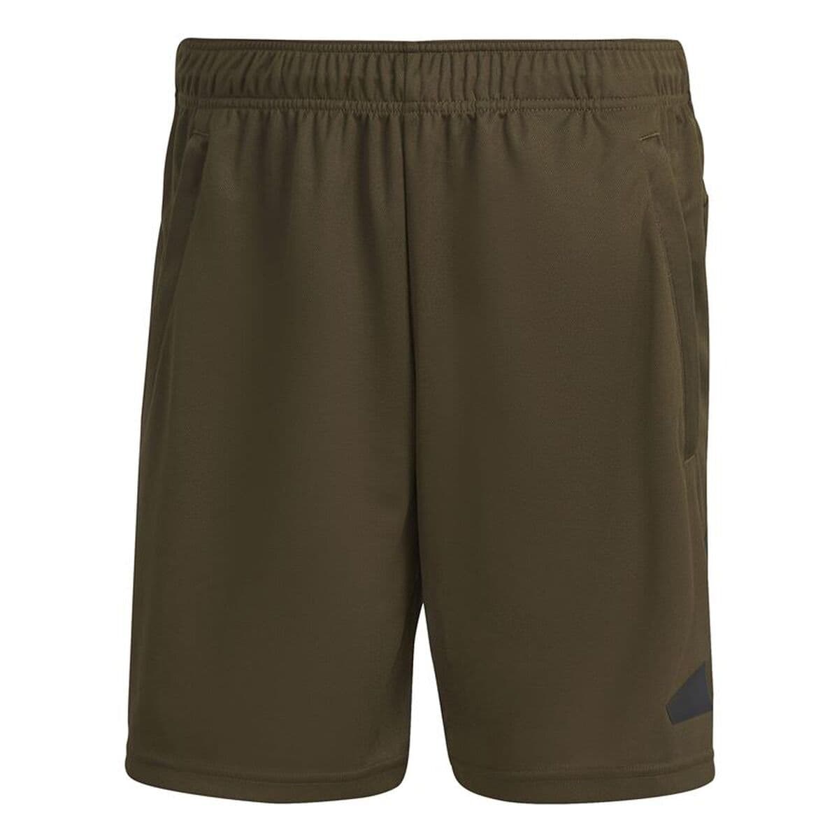 Pantaloni Corti Sportivi da Uomo Adidas Essentials Logo Castano