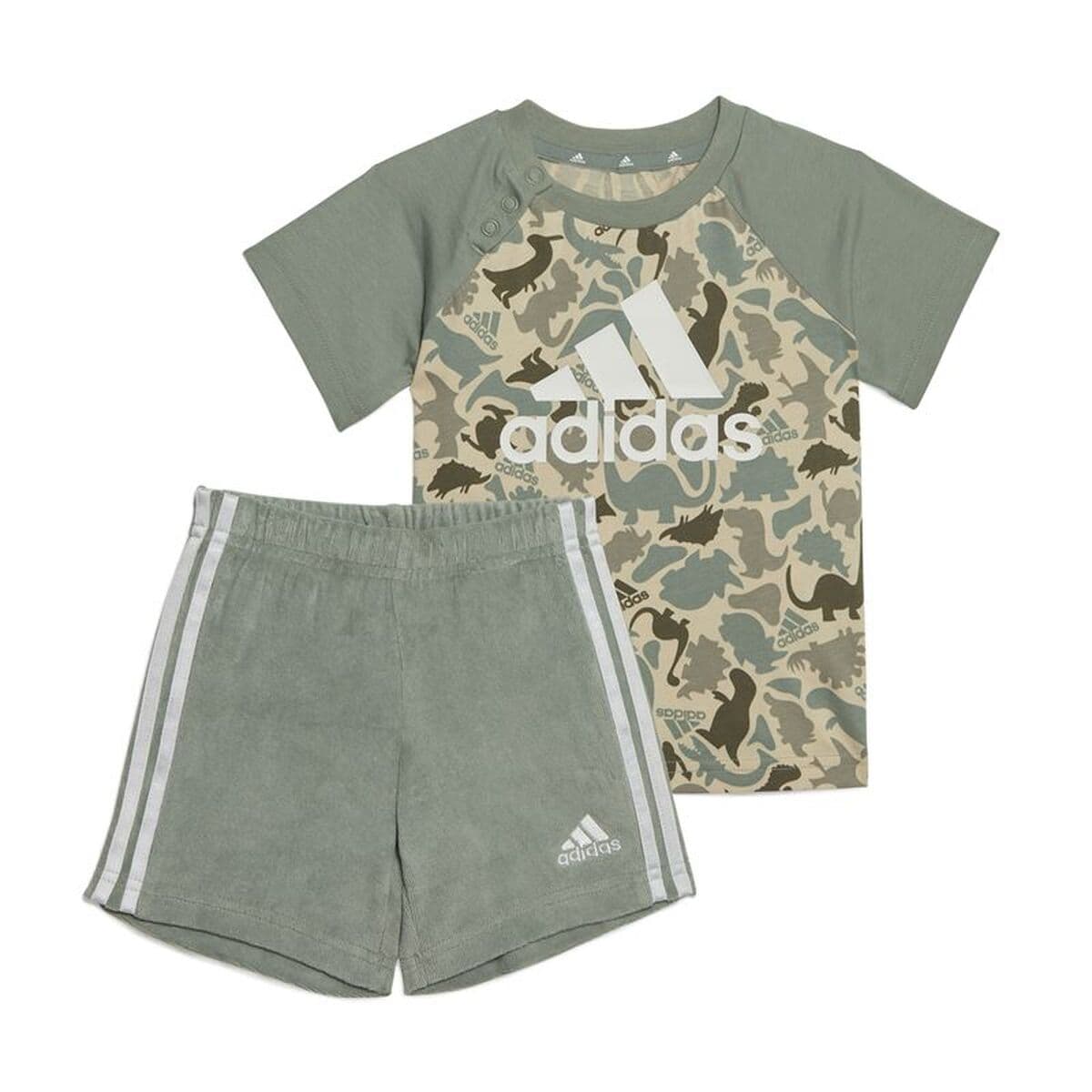 Set di Indumenti Adidas I Aop Co T Set Multicolore