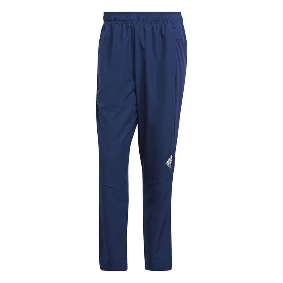 Pantalone Lungo Sportivo Adidas Designed For Movement Azzurro Uomo