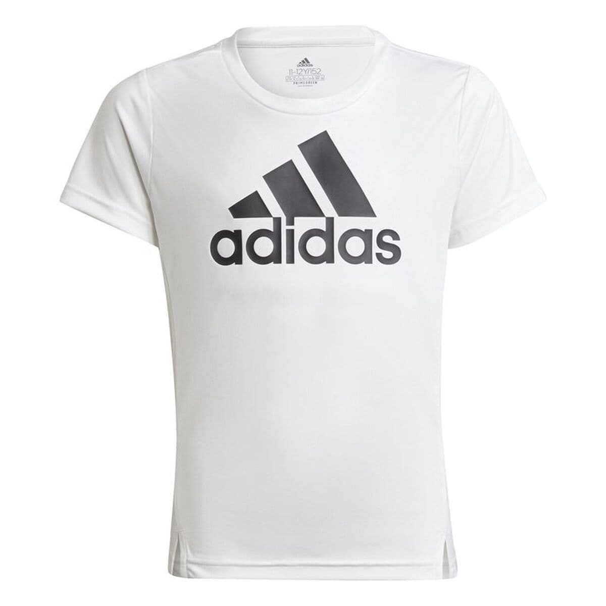 Maglia a Maniche Corte per Bambini Adidas Bianco