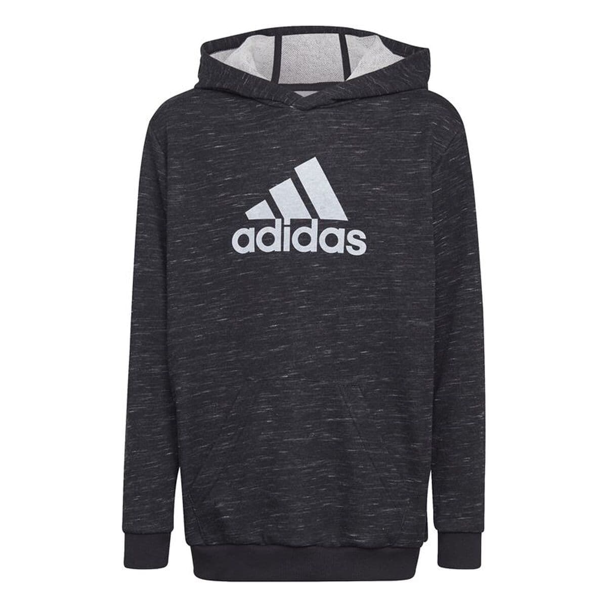 Felpa con Cappuccio Bambino Adidas Nero