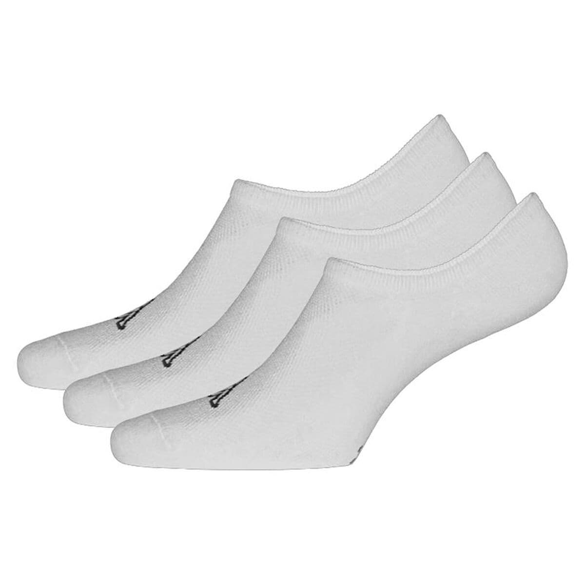 Calzini Fantasmini Sportivi Kappa Bianco 3 paia