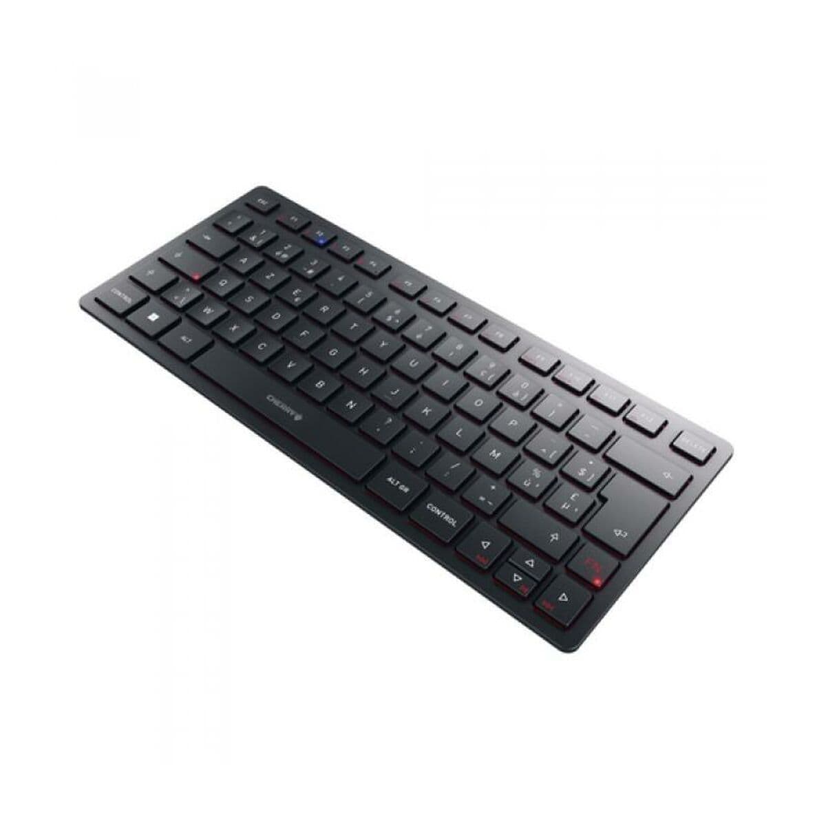 Tastiera Cherry KW 9200 MINI Nero Qwerty in Spagnolo QWERTY