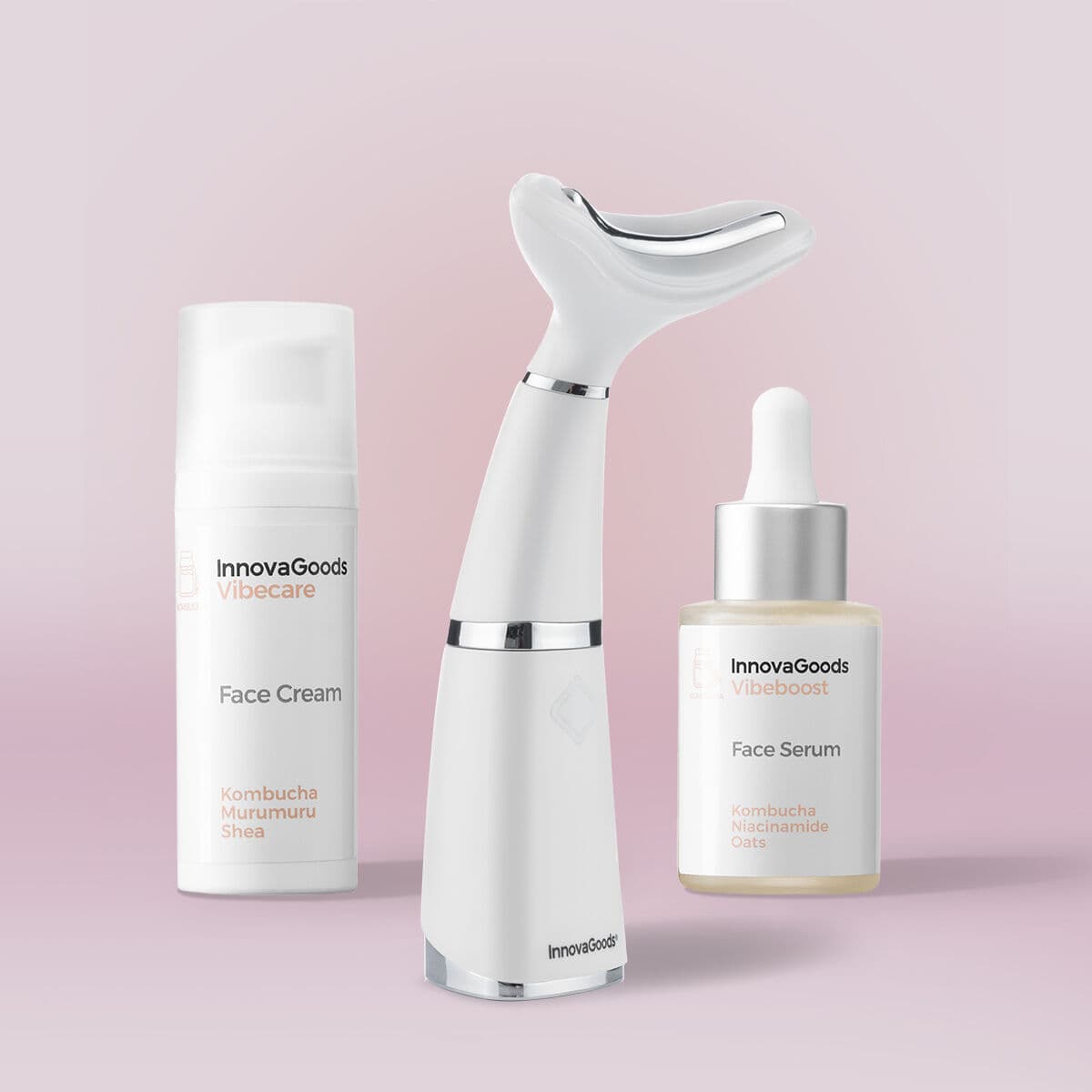 Pacchetto Trattamento Rassodante Viso Kombucha InnovaGoods
