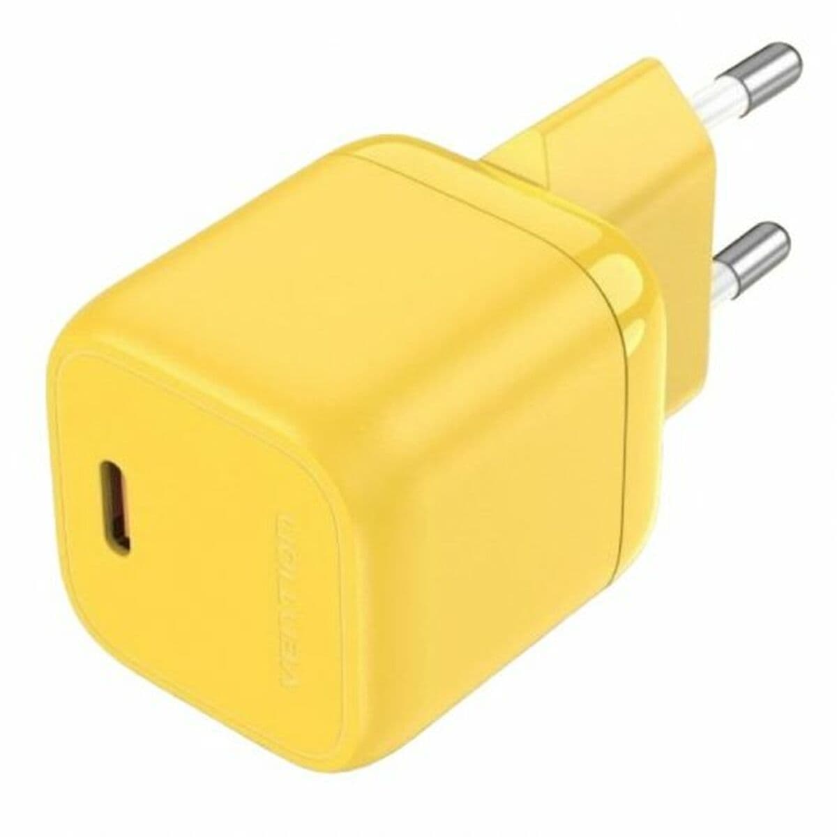 Caricatore da parete Vention 30 W USB-C giallo