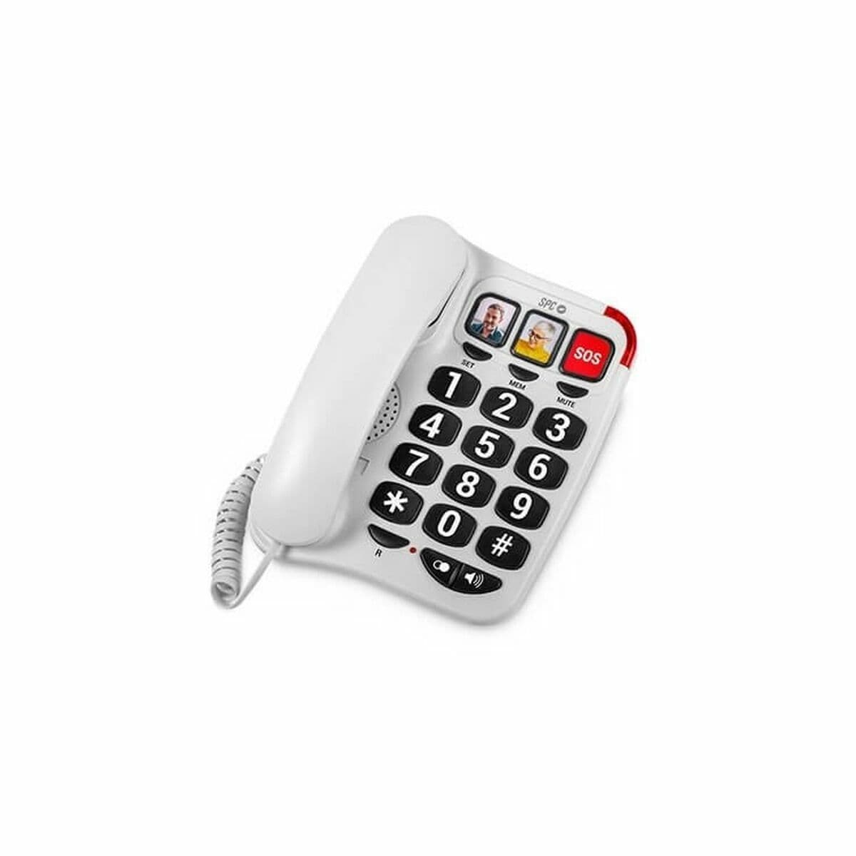 Telefono fisso SPC bianco