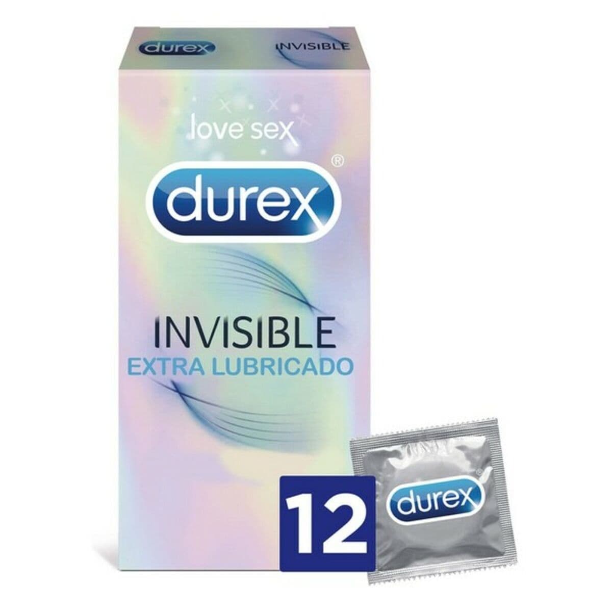 Condomi extra lubrificati Durex Invisible (12 pz)