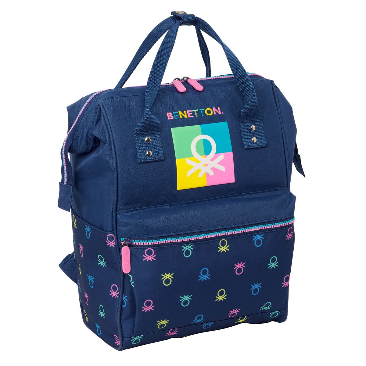 Zaino per laptop Benetton 27 x 40 x 19 cm — Blu Navy