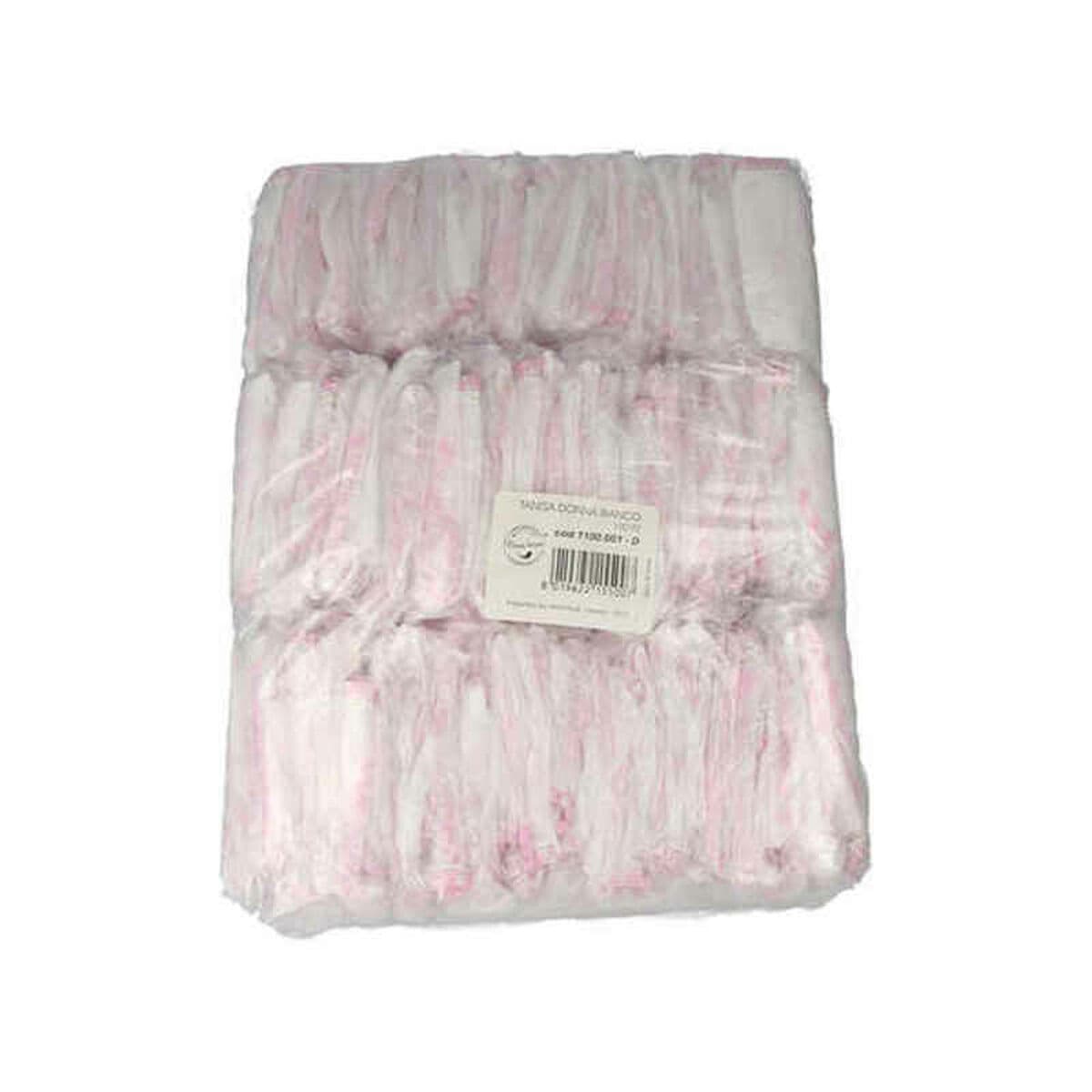 Perizoma PREMIUM 19934 Bianco Monouso (100 uds)